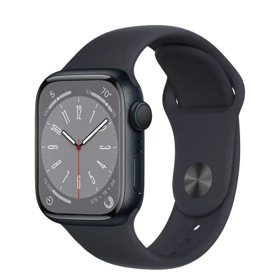 Apple Watch Series 8 41mm GPS Midnight Aluminum Case with Midnight Sport Band - Size M/L  MNU83 фото