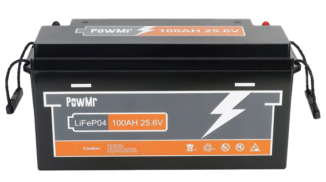 Комплект: Гібридний інвертор PowMR 3200W POW-HVM3.2H-24V-N+Акумулятор PowMr POW-100AH-25.6V, 2560W*h LiFePO4 POW-HVM3.2H-24V-N+Battery фото