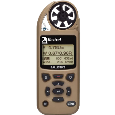 Метеостанція з балістичним калькулятором Kestrel 5700 Ballistics c Bluetooth, G1/G7, Tan (0857BLTAN) 0857BLTAN фото